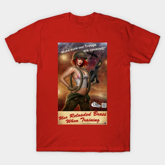 Lexi Propaganda Pinup T-Shirt by RawBlinkProductions01